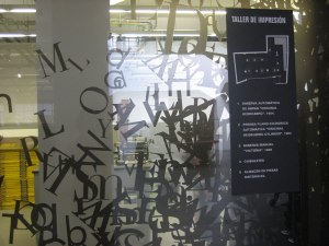 Taller de impresión artesanal.