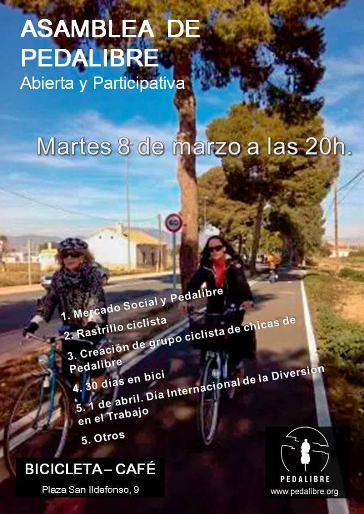 Asamblea Pedalibre 8 de marzo de 2016