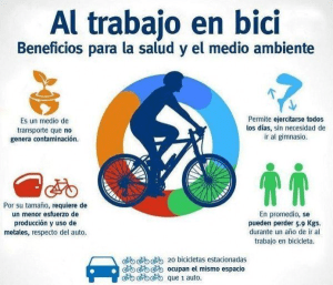 Beneficios de ir al trabajo en bici