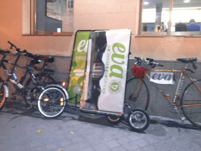 Bicicarro de EVA