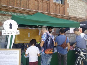 FestiBal - Visitantes del puesto de Pedalibre