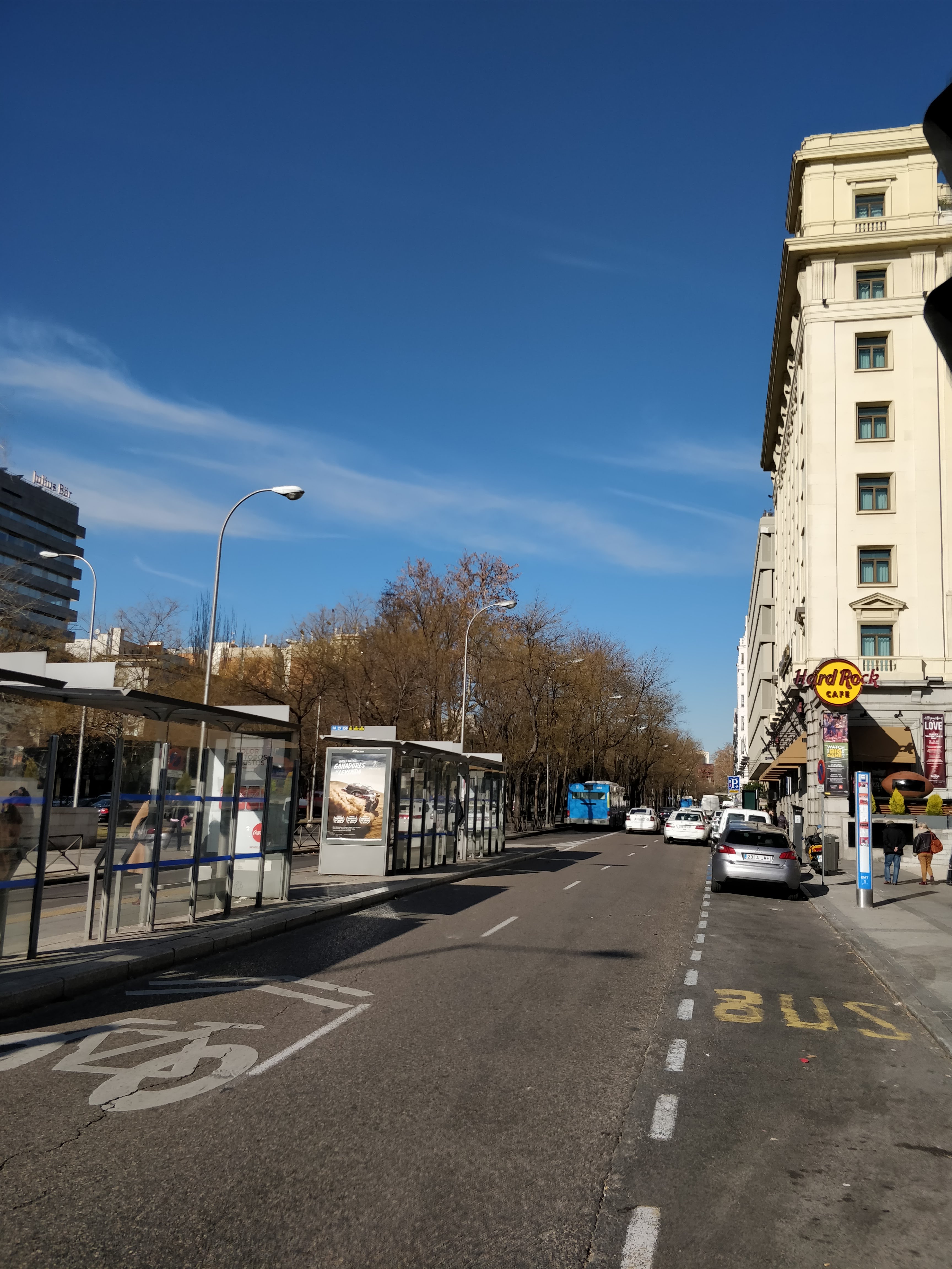 Foto de marquesina de autobuses
