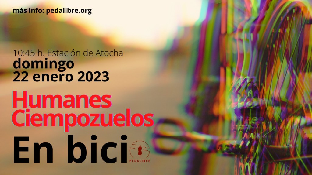 Cartel de la ruta Humanes - Ciempozuelos